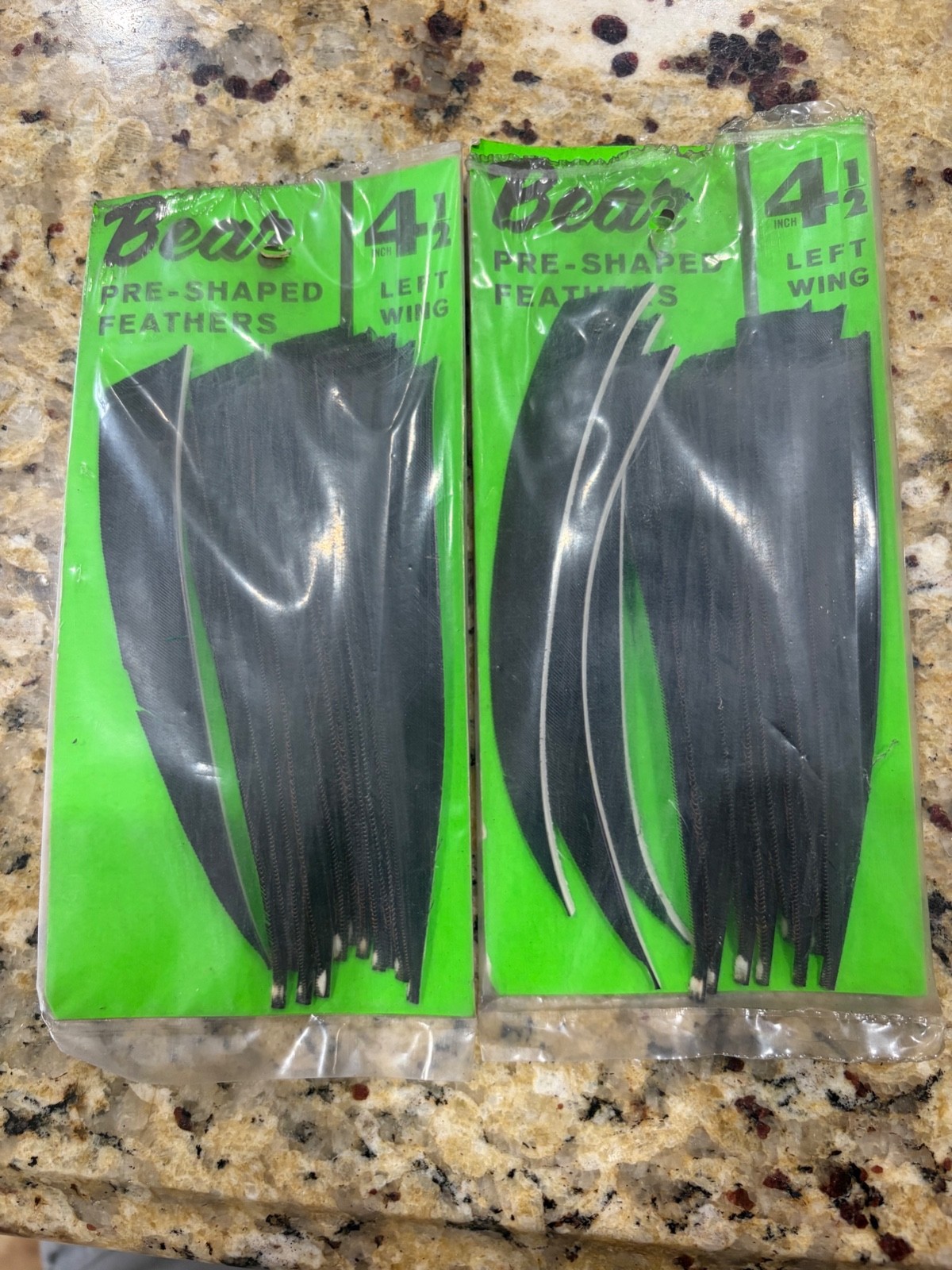 Fred Bear Vintage 4 1/2 inch  Feathers Right or left wing