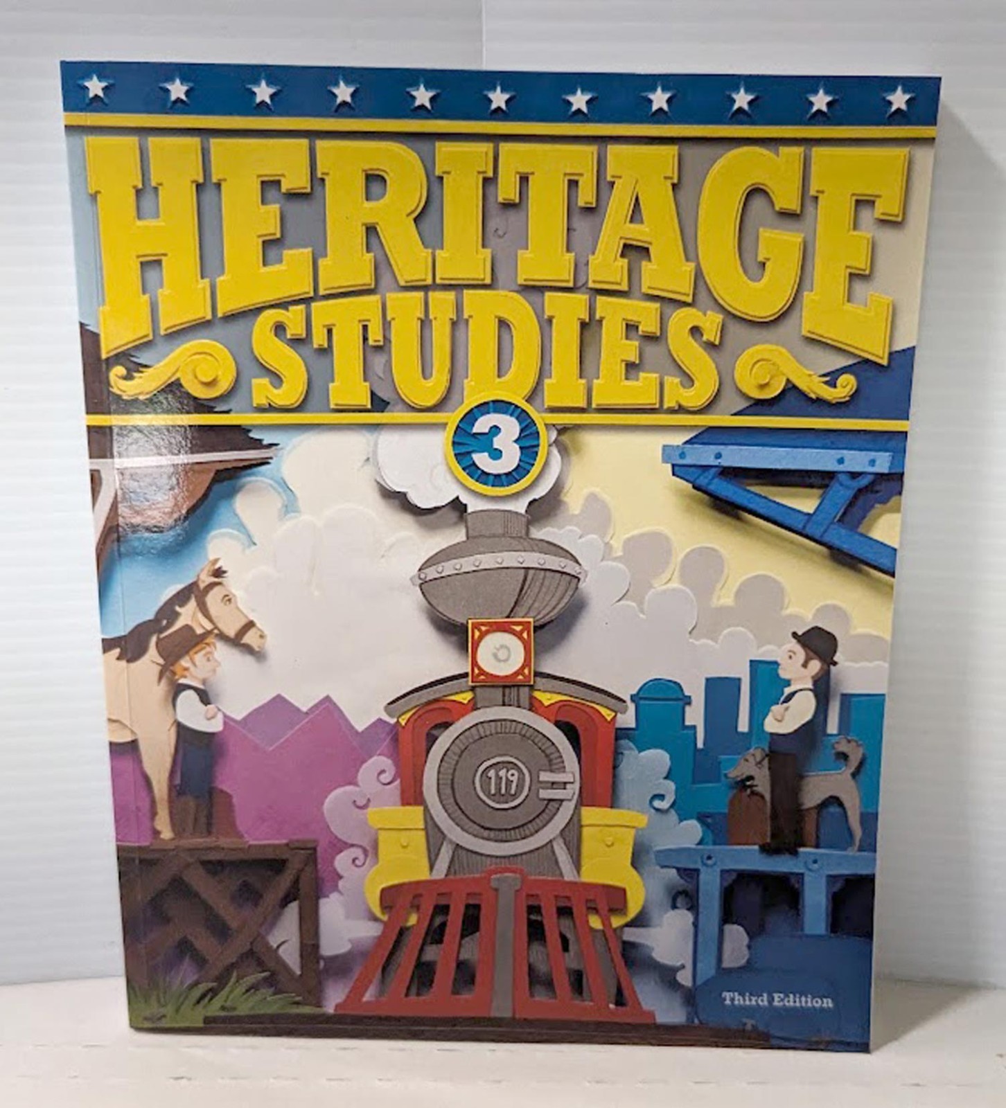 BJU Heritage Studies 3 Student Text 3rd Edition 2020 Brand New FREE SHIPPING !!!