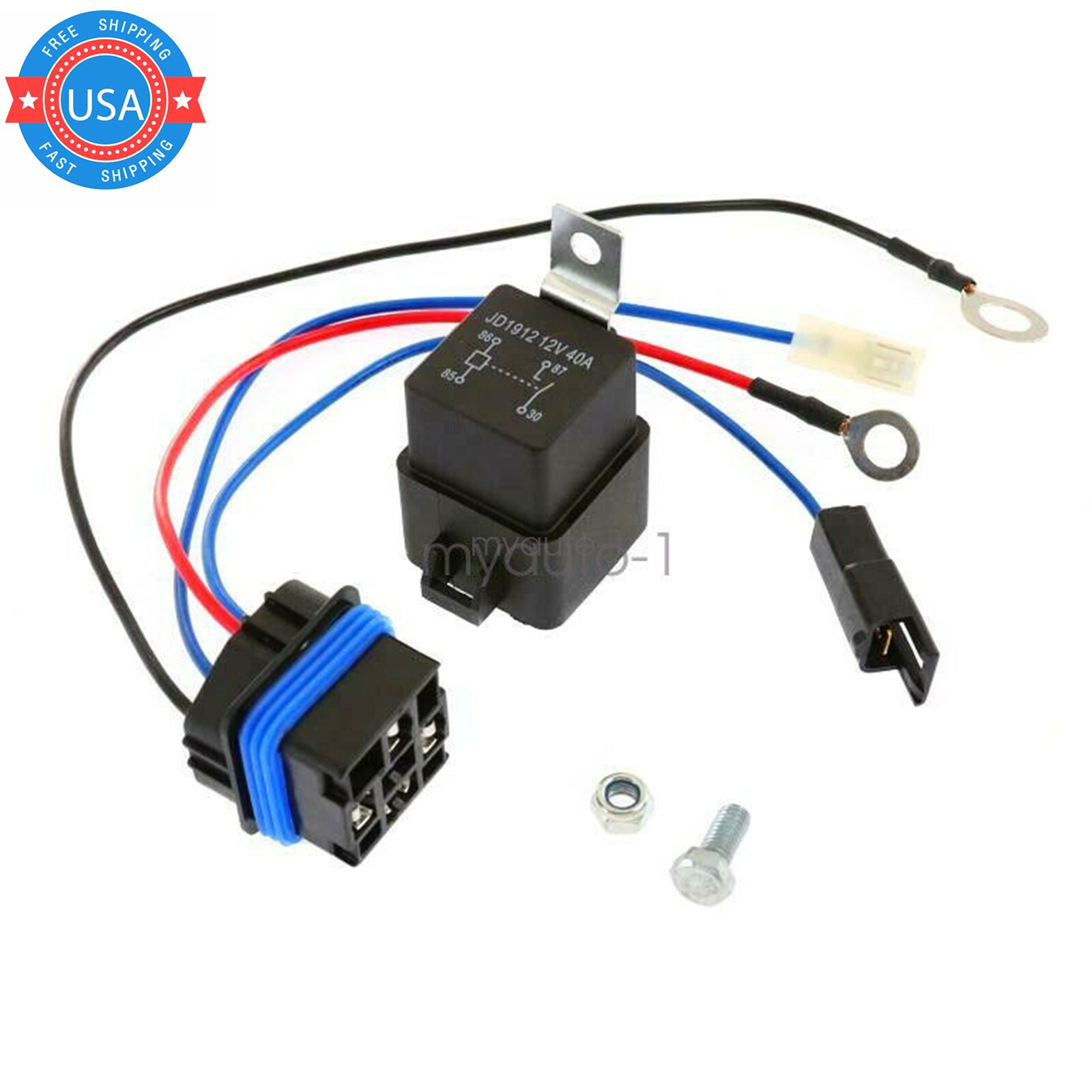 Starter Relay Fit for John Deere AM107421 316 318 160 165 180 420 GX70 GX75 GX95