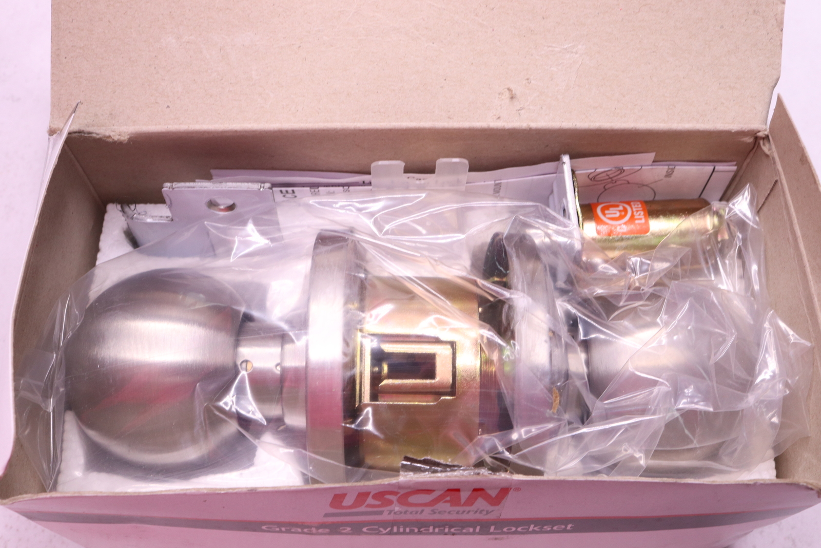 Uscan Passage Cylindrical Lockset US10S Grade 2 900-495