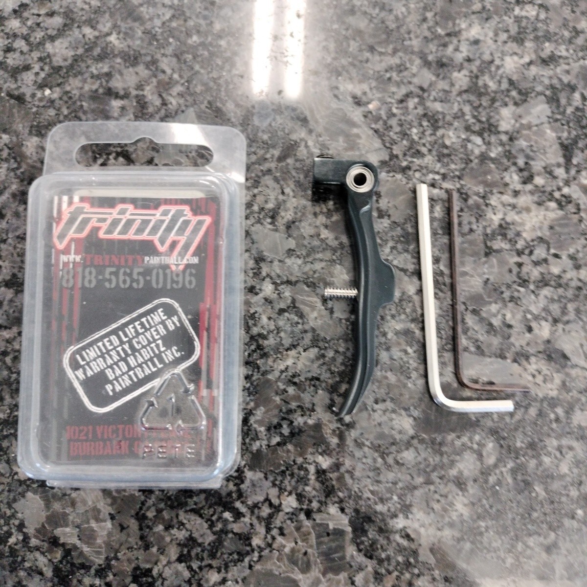 Trinity Spyder Roller Trigger For Spyder Paintball Matker