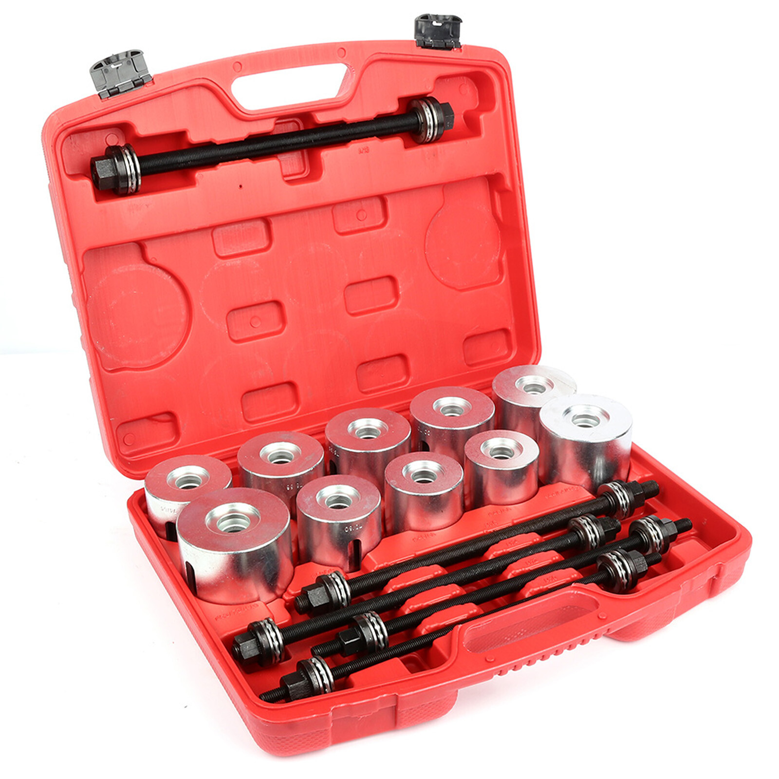 27pc Universal Press and Pull Sleeve Kit Bush Bearing Removal Insertion Tool Kit