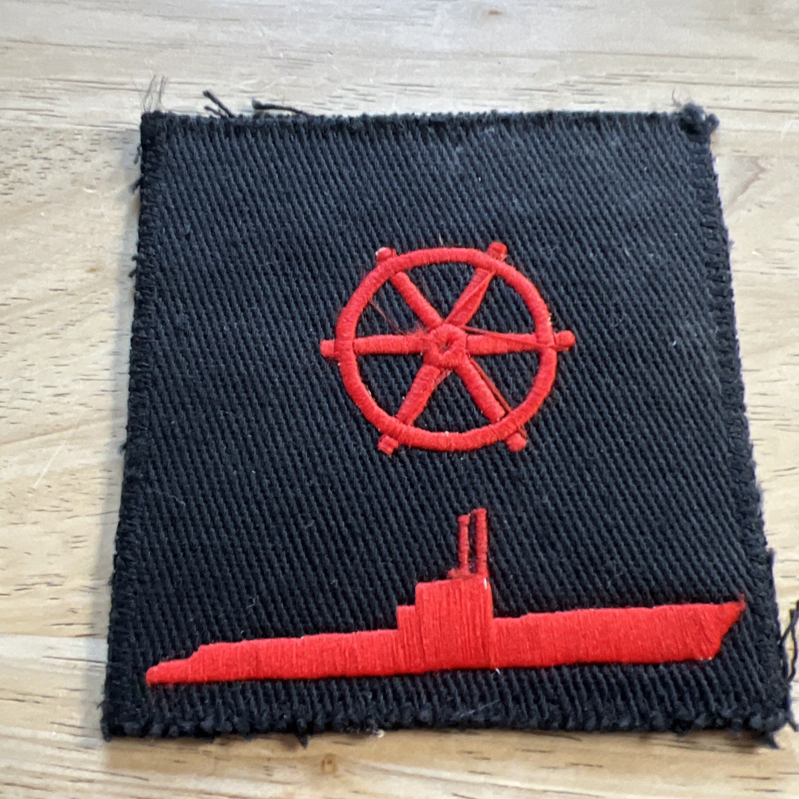 Royal Navy Waterborne Coxswain Badge Patch