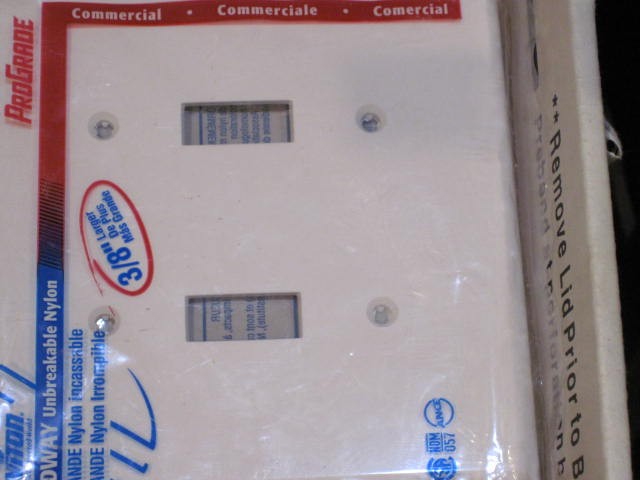 13 Random Switch Plate & Blank Covers - White Almond/ Gray / Electrical - Home