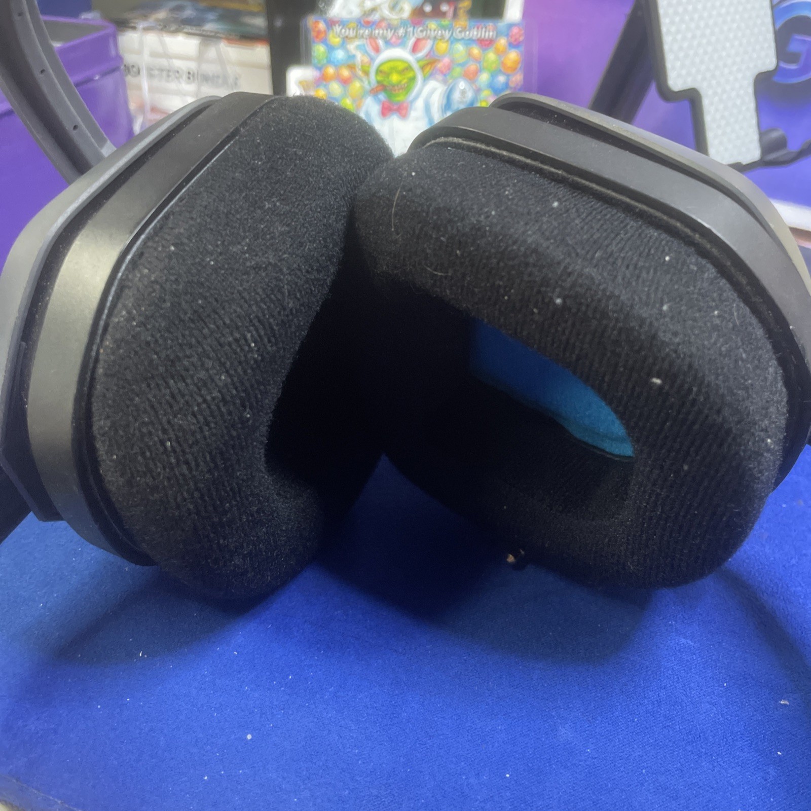 Astro A10 Wired Stereo Gaming Headset - Blue/black - Headset Only