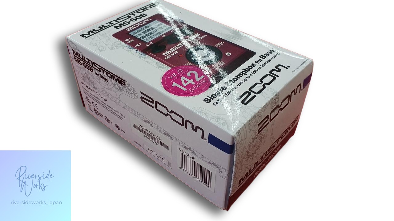 ZOOM MS-60B Bass Effects Pedal - Compact Multi-Effects JP