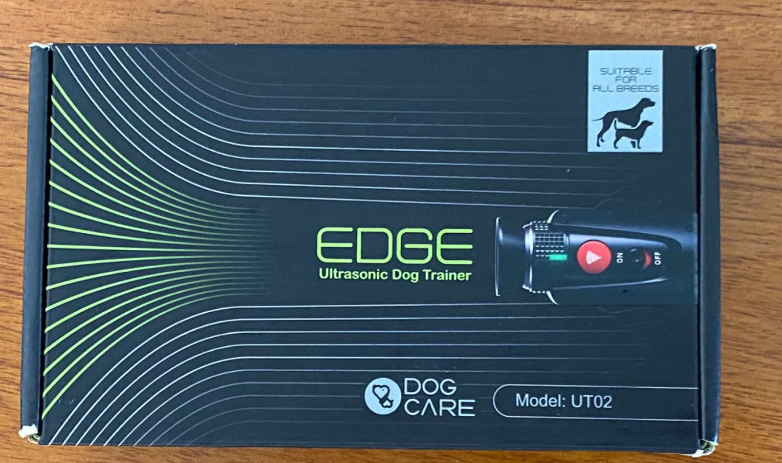 Dog Care Edge Ultrasonic Dog Training Collar Model UT01, Open Box