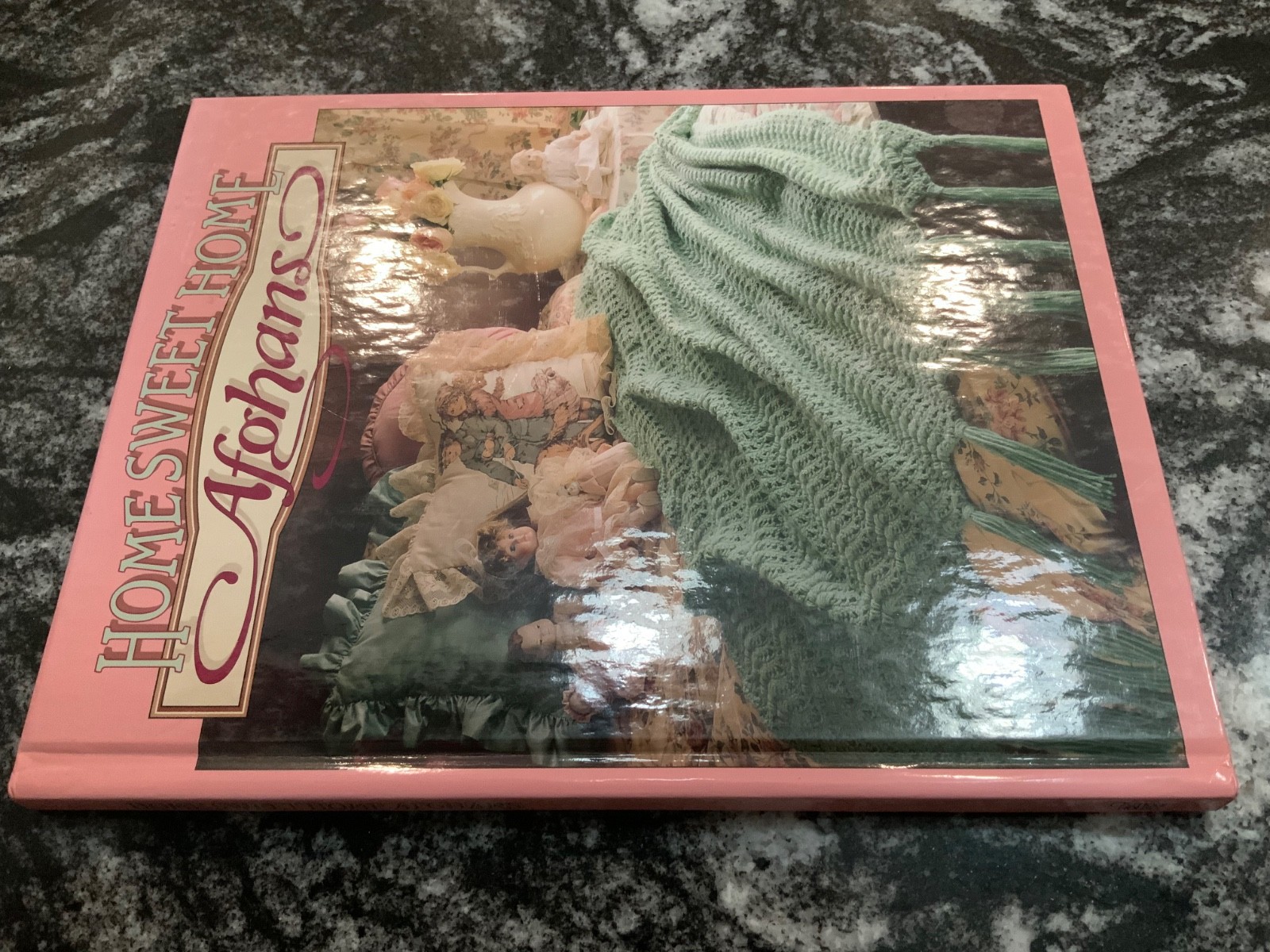 Home Sweet Home Afghans A Leisure Arts Publication 1997 EUC
