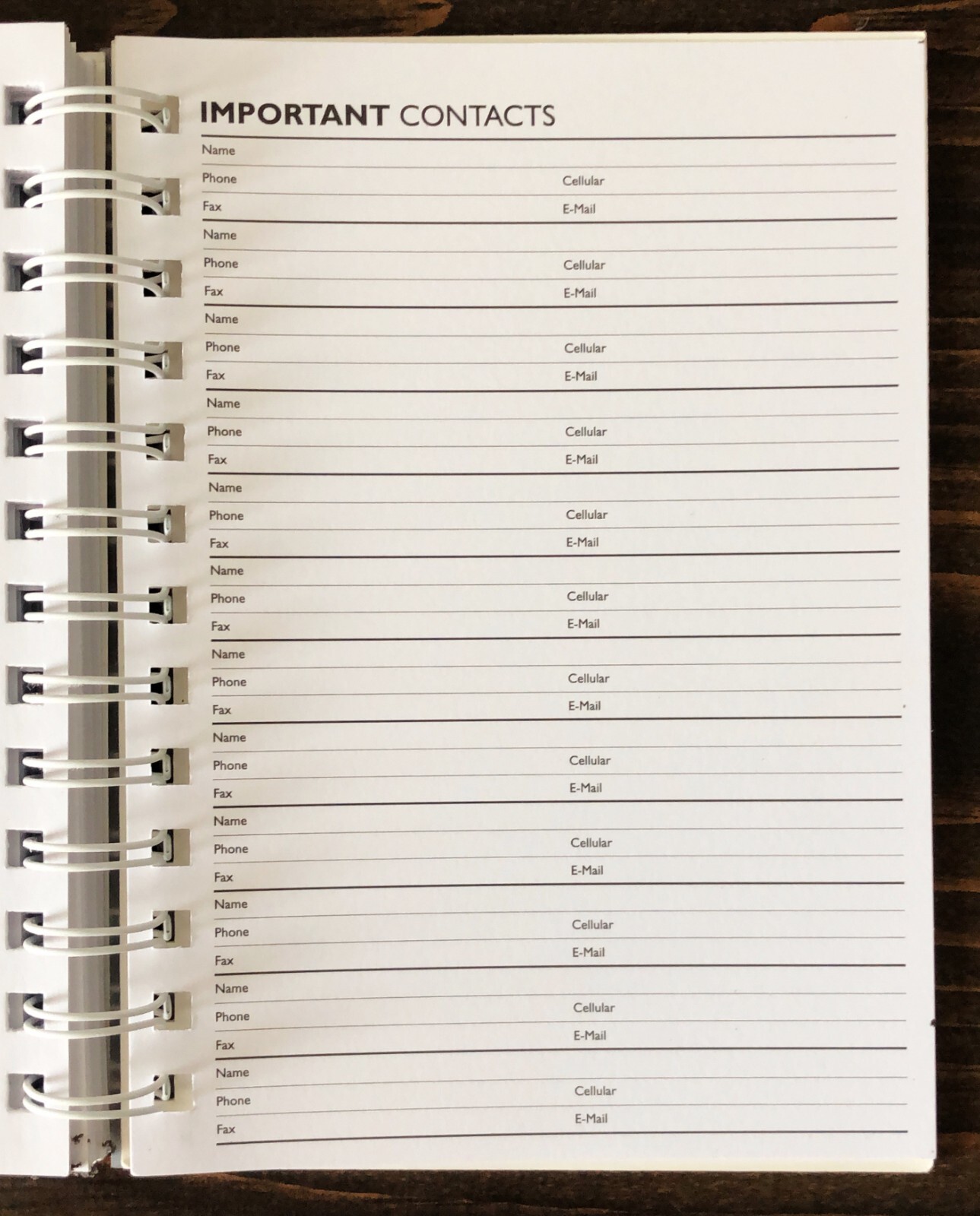 Vintage Blue Kronos Technology Challenge Lined Journal