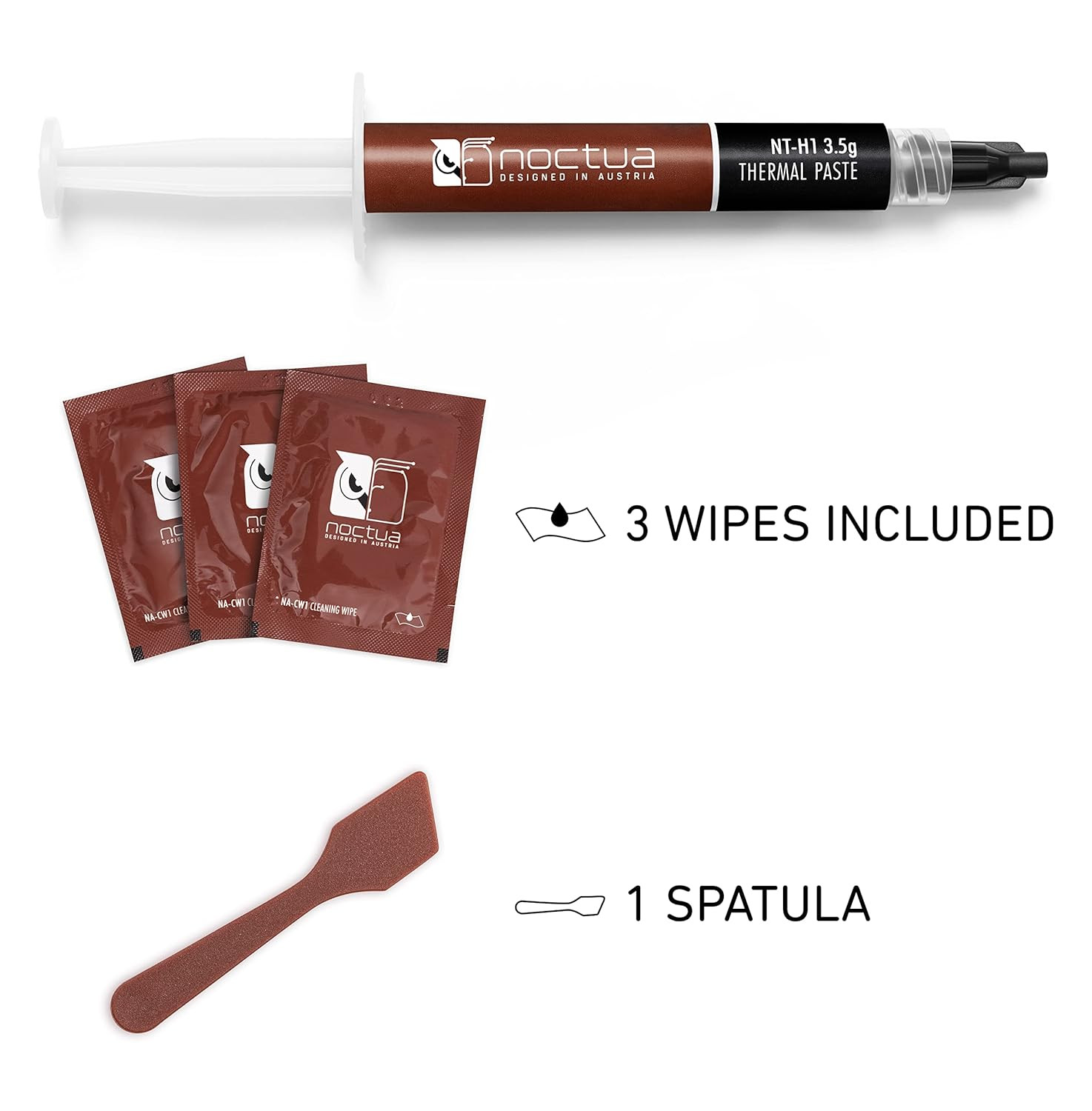 NT-H1 3.5G SW Edition, Thermal Computer Paste with Spatula and Cleaning