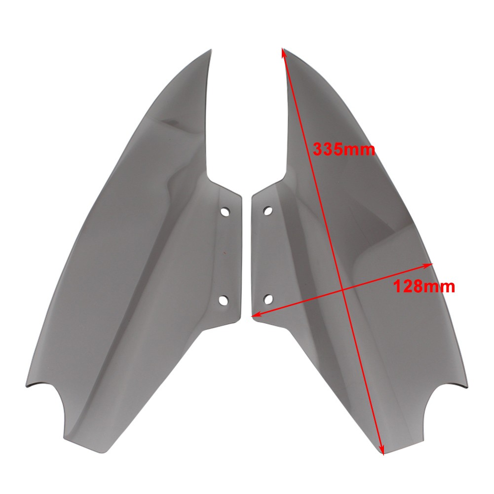 1 Pair Fit BMW R18 B Bagger Motorcycle Side Windshield Windscreen Wind Deflector