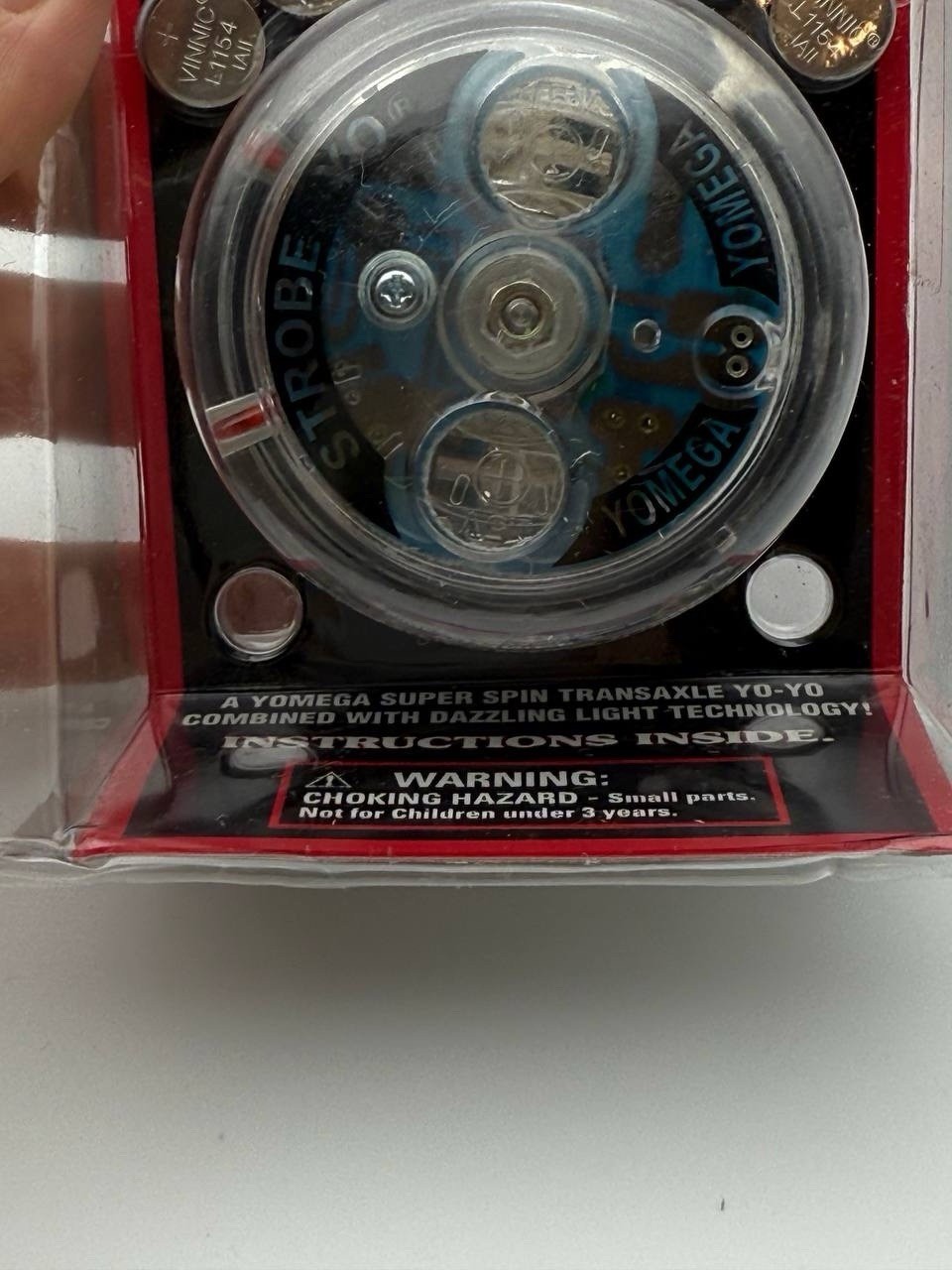 Yomega Strobe Yo Yoyo Dazzling Light Display Toy New Old Stock