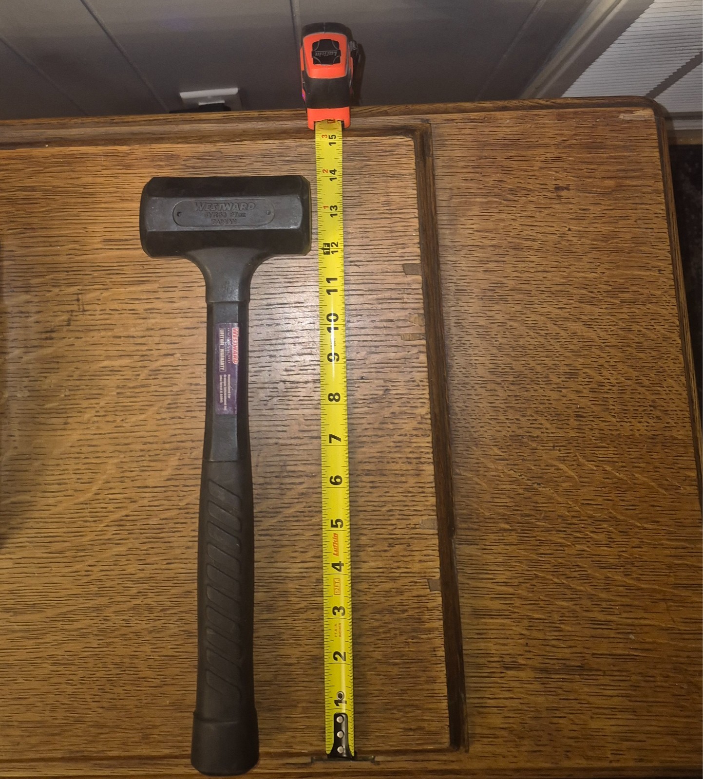 Dead Blow Hammer Mallet Westward 4YR66 37 Oz. 14" Total Length