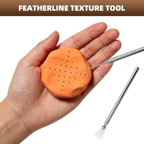 14 Pcs Ceramic Clay Sculpt Tools - Silicone & Stainless Steel Squeegee