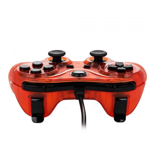 TTX Tech PC and PlayStation 3 PS3 USB Wired Controller RED Brand New