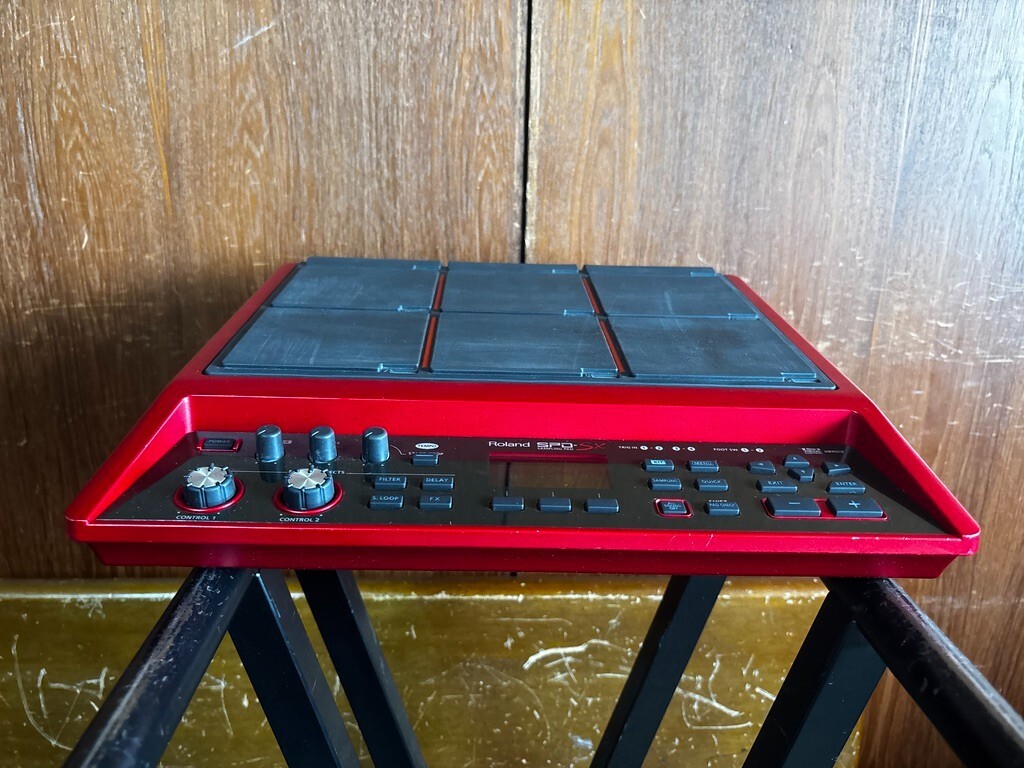 Roland SPD-SX Special Edition Sampling Percussion Pad Sparkling Red Finish