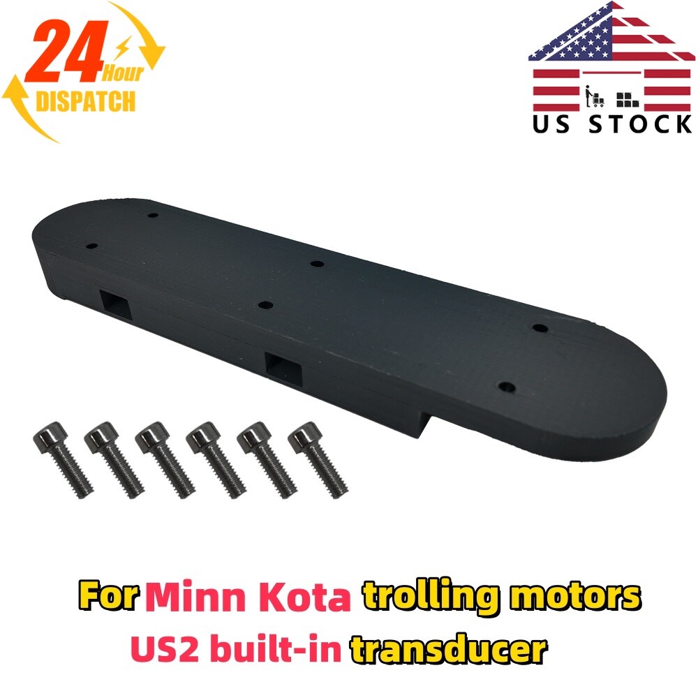 ABS Transducer Mount For Lowrance Active Imaging 3-In-1 Minn Kota Waterproof
