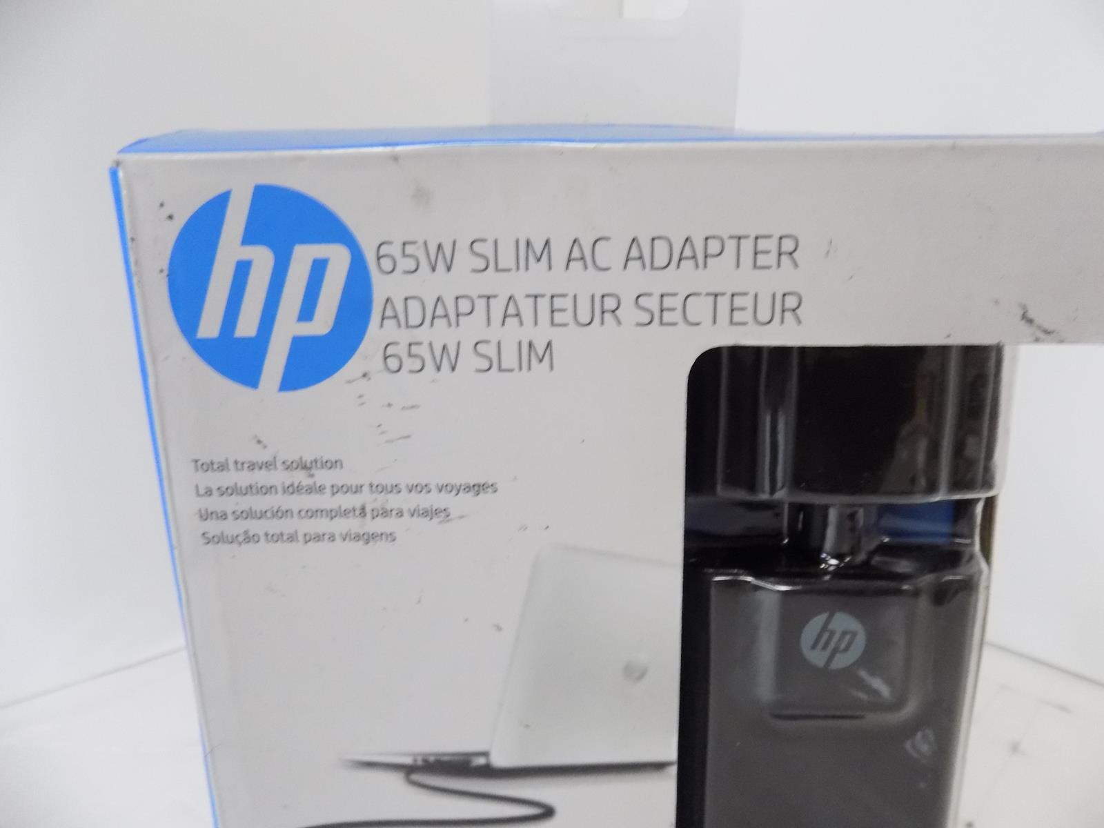 HP 65W SLIM AC ADAPTER G6H47AA#ABA