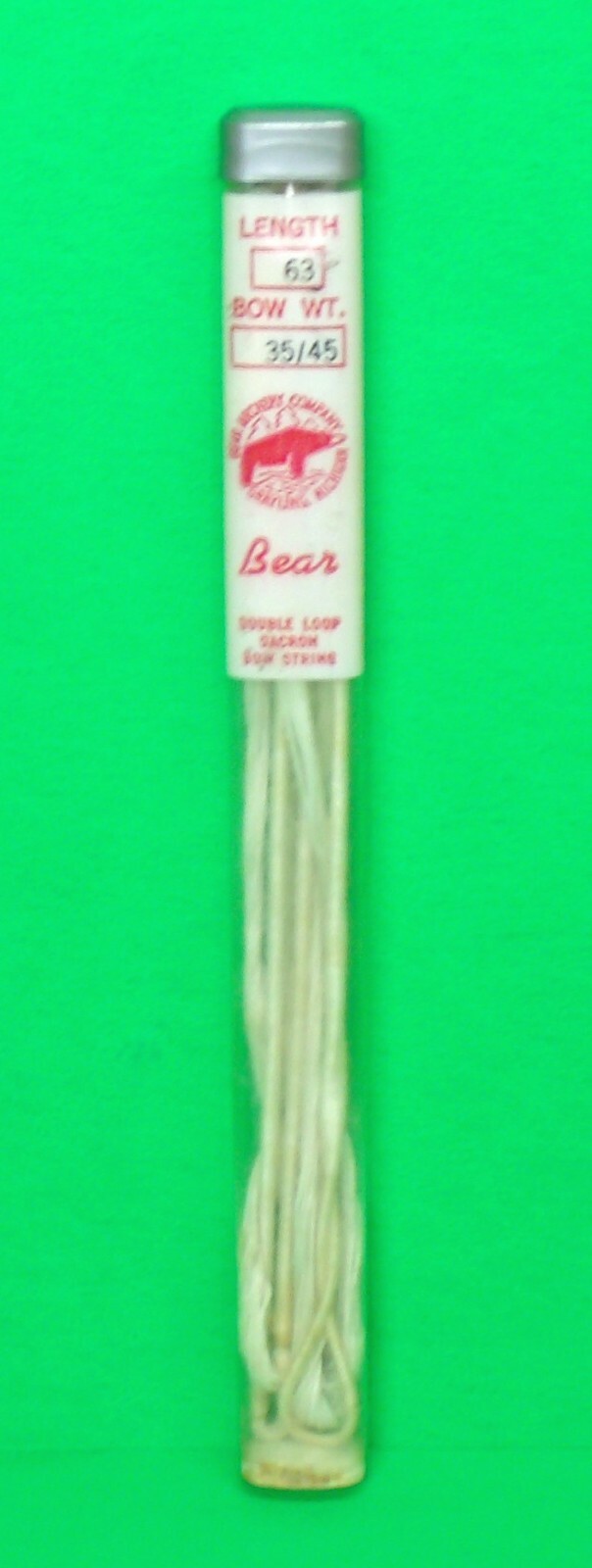 Original Bear Archery Recurve Bow Replacement String - 63" AMO - 35 to 45#