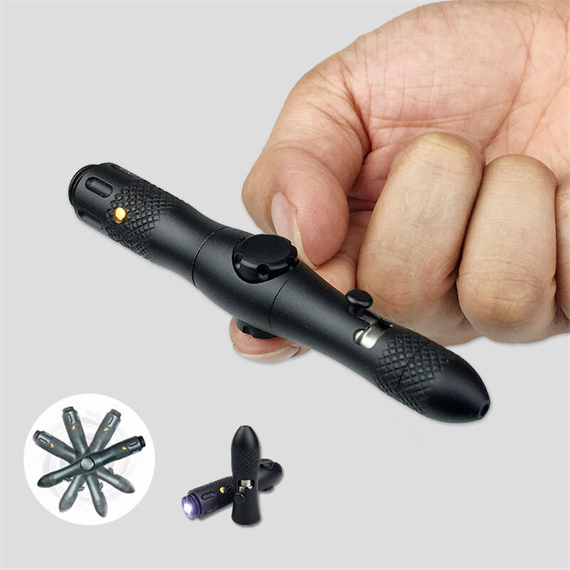 Multifunction Tactical Pen Fidget Spinner EDC Fidget Toys ADHD Hand Spinner