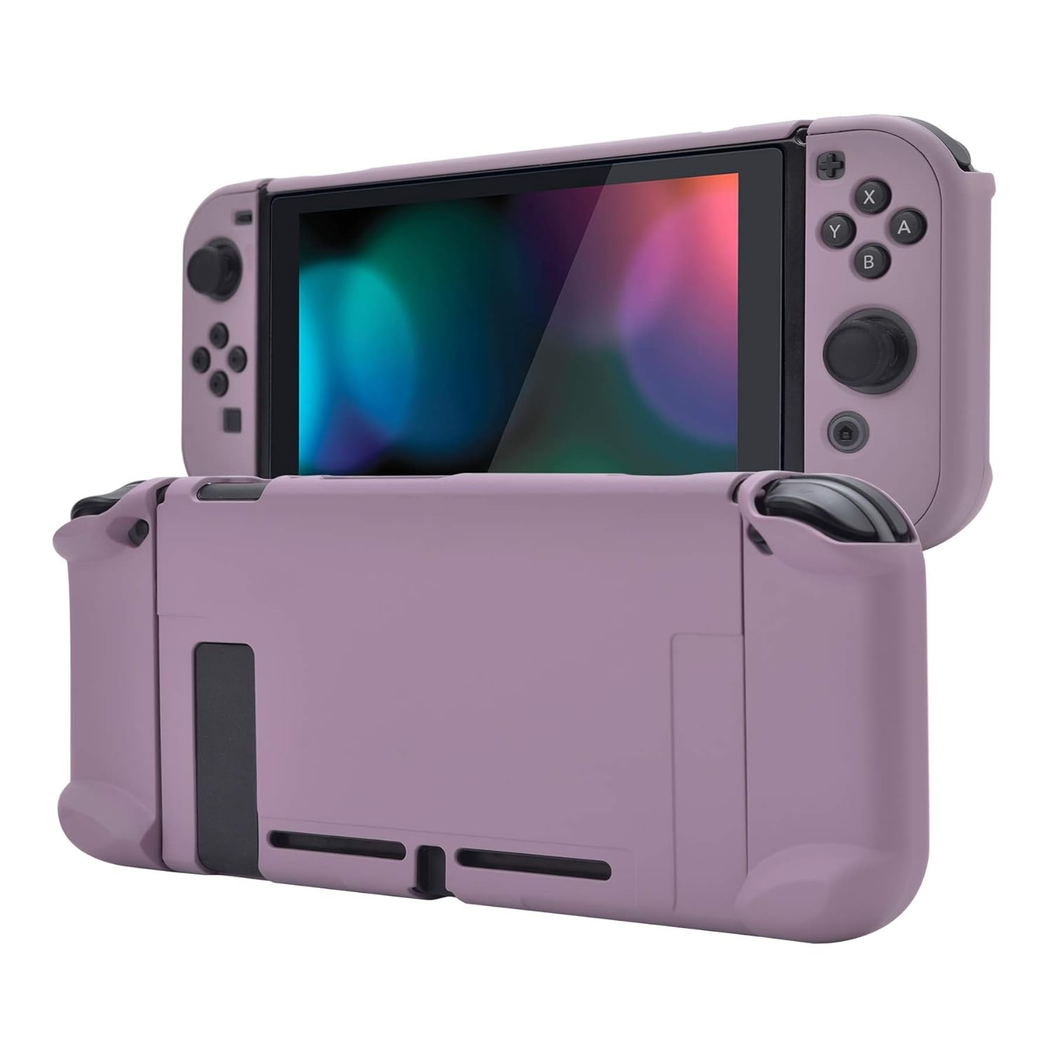 PlayVital Protective Case Protector for Switch - Dark Grayish Violet