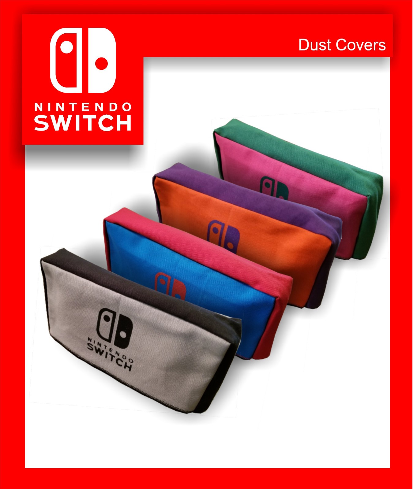 Nintendo Switch duck cloth canvas dust cover