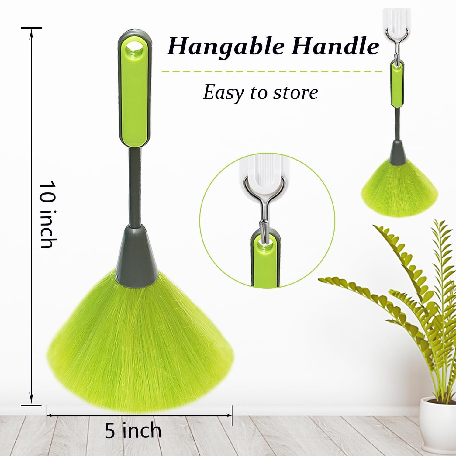 4 Pack 10" Small Microfiber Duster, Delicate Fluffy Microfiber Feather Duster...