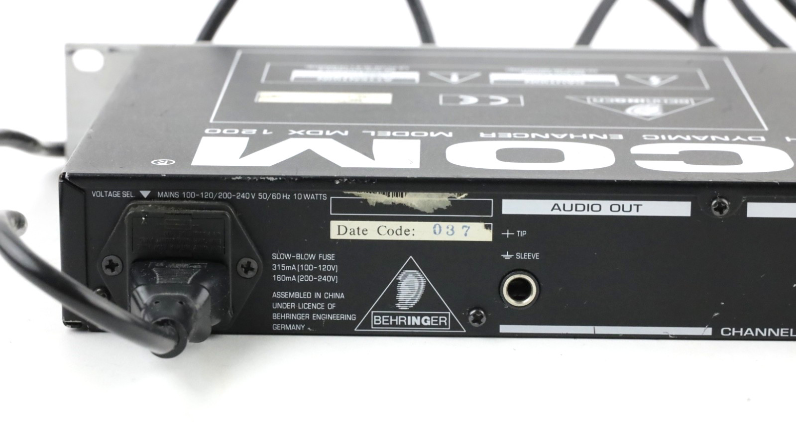 Behringer Autocom MDX1200 Interactive Dynamics Processor Dynamic Enhancer