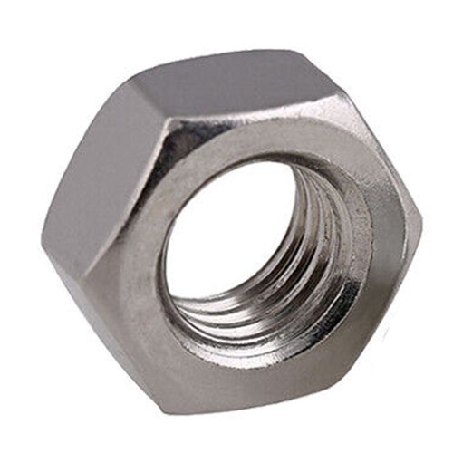 5pcs Hex Full Nuts Left Hand Reverse Thread M8 A2 Stainless Steel Zinc Plated