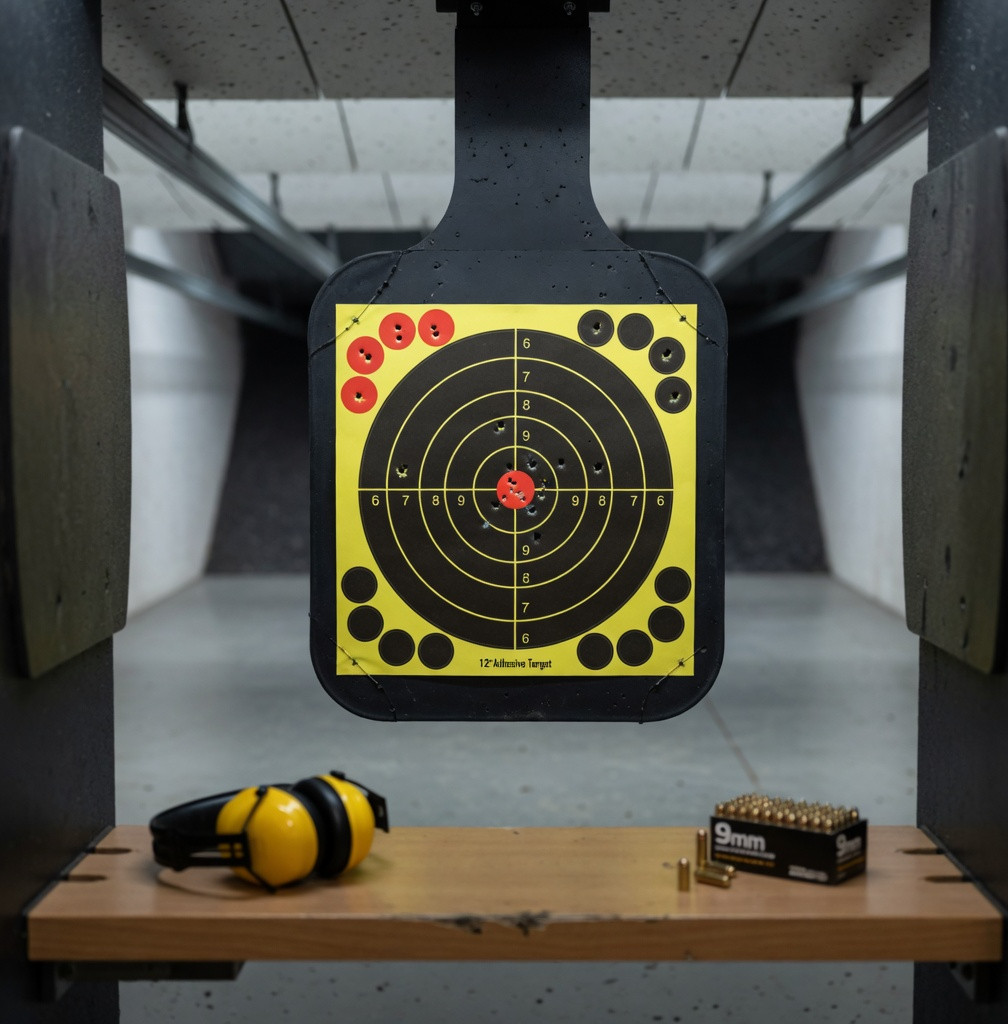10 CT - Reactive Splatter Shooting/Range Targets Burst - 12'' x 12''