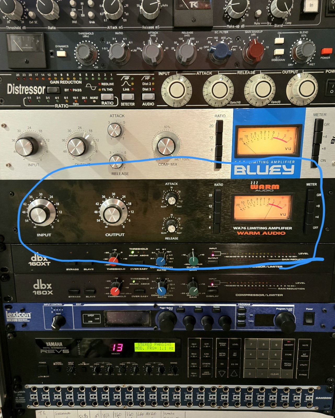 Warm Audio WA76 Discrete Analog FET Compressor