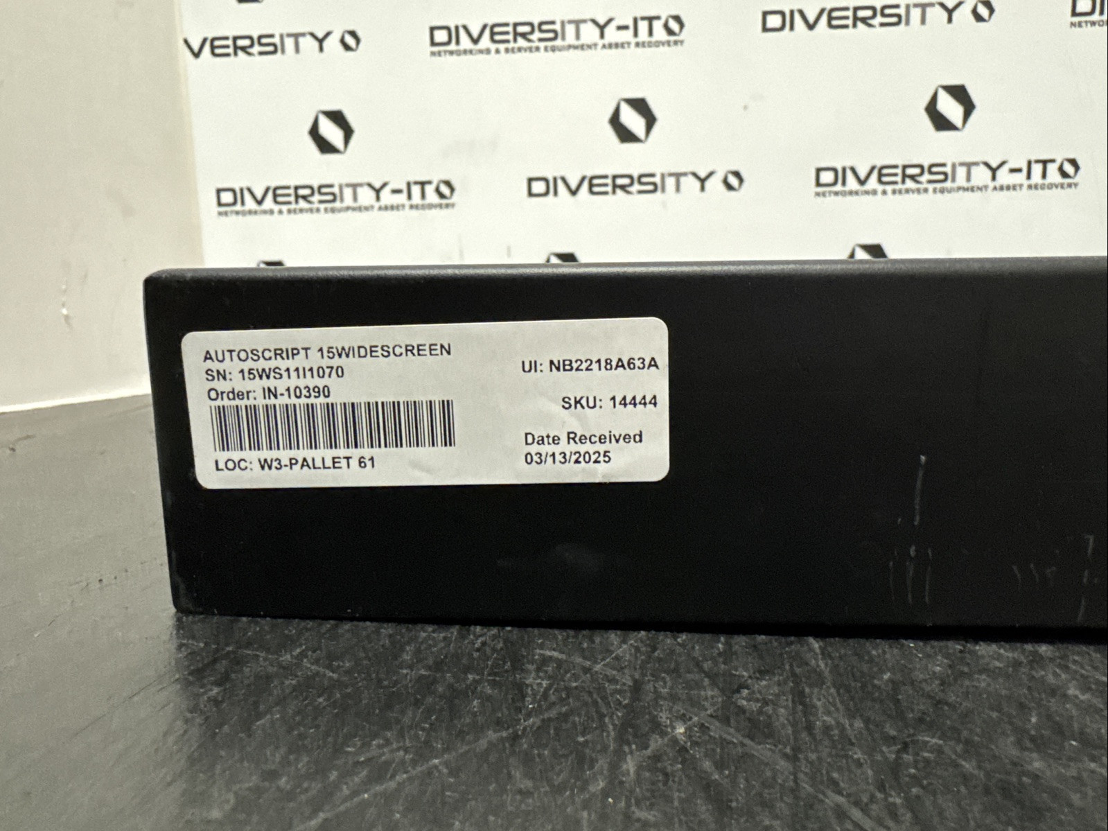 Autoscript HD/SD SDI 15" WIDESCREEN
