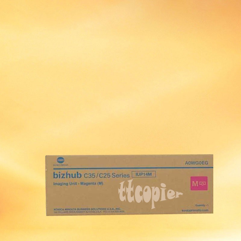 A0WG0EG IUP14M Genuine Konica Minolta Bizhub C35 C25 Magenta Imaging Unit