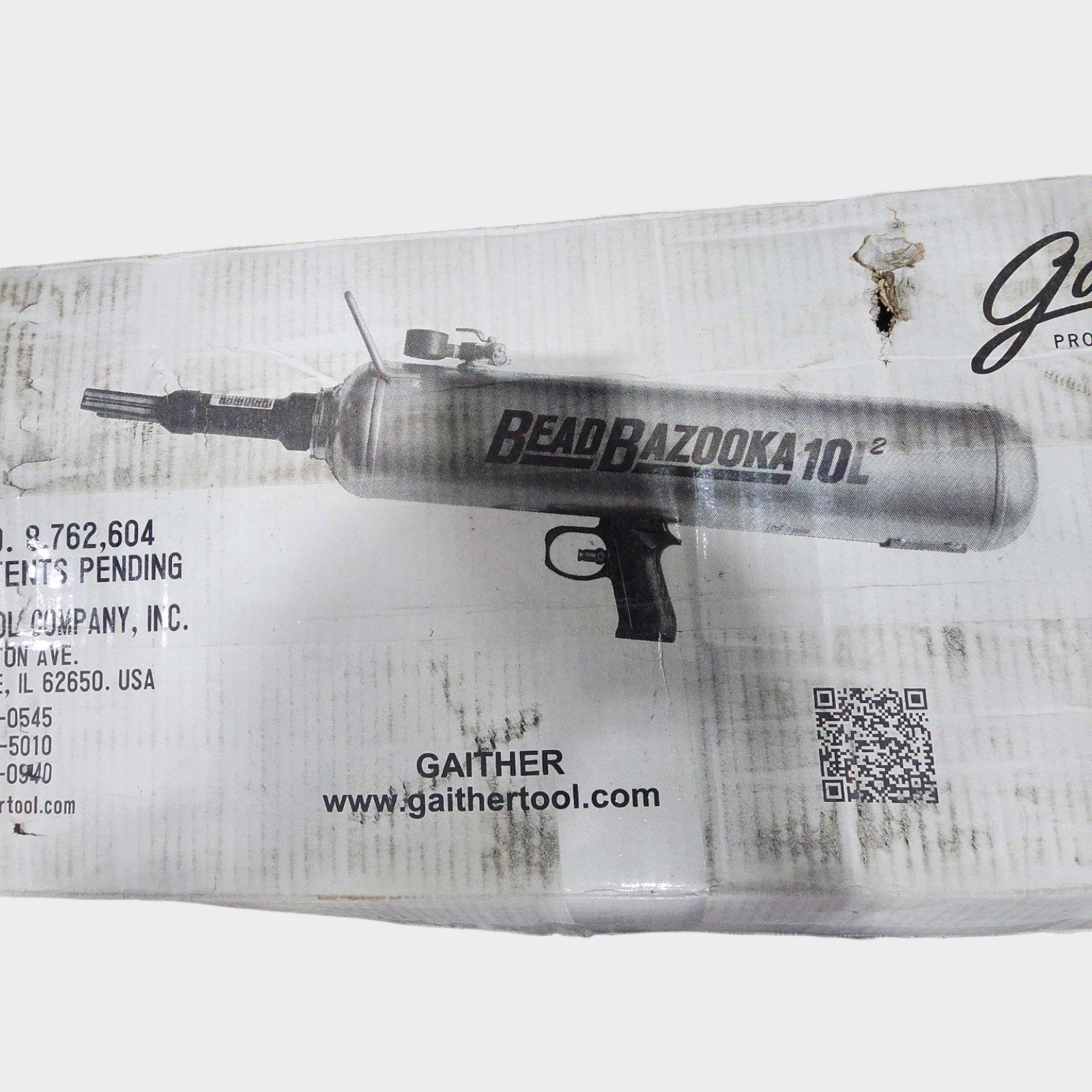 Gaither Handheld Bead Bazooka 2nd Generation Bead Seater Tool 10L