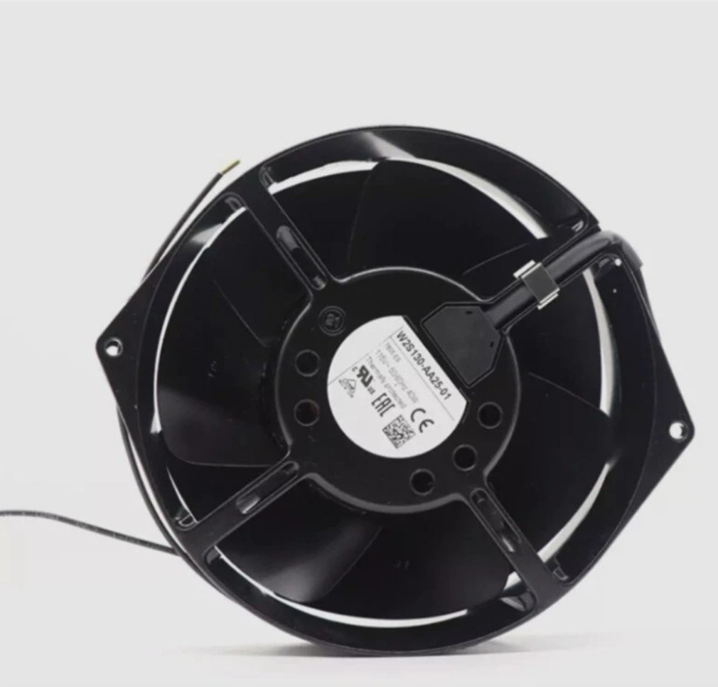 1x W2S130-AA25-01 150*55MM 115V 2 Wire all-metal fan