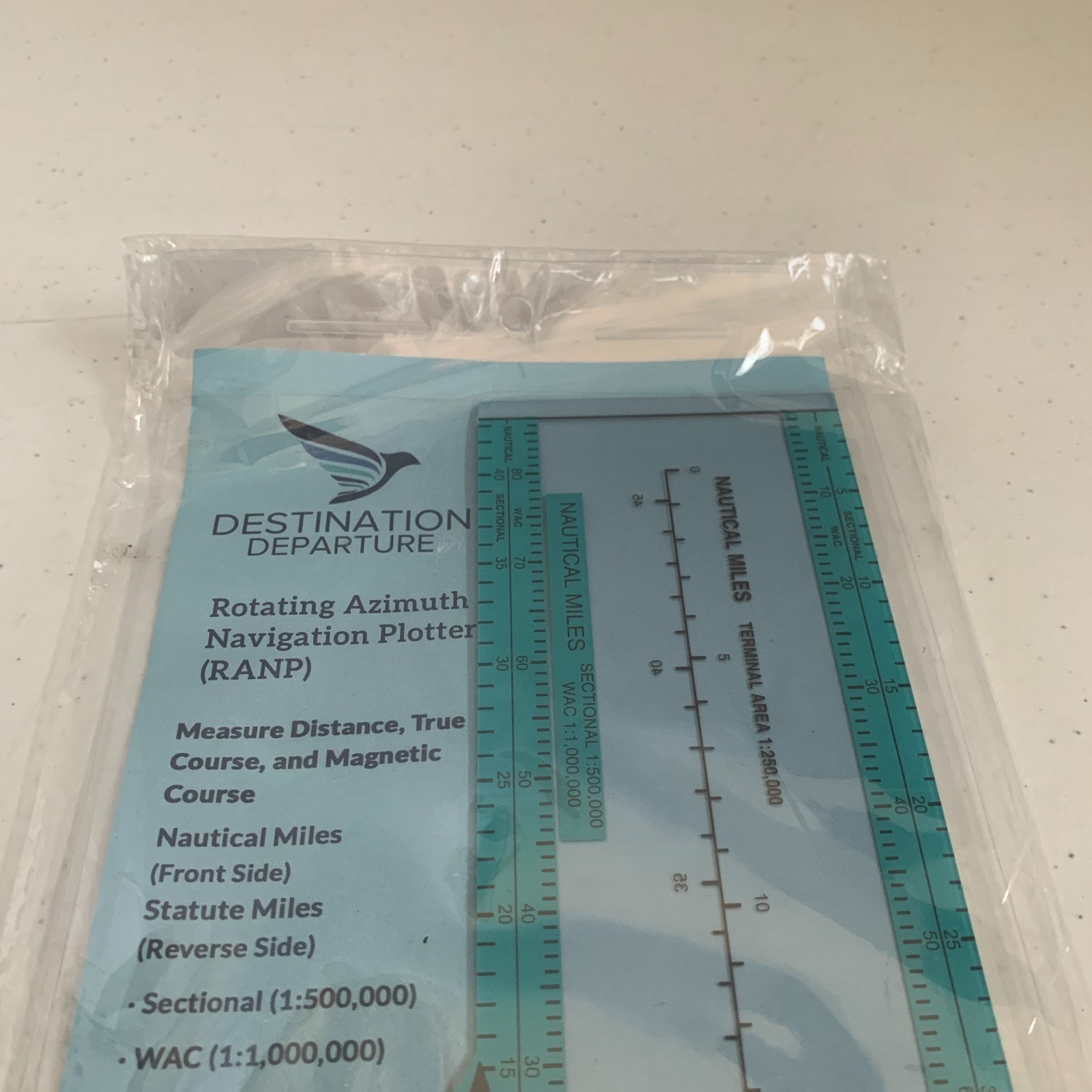 Destination Departure Rotating Azimuth Navigation Plotter RANP BRAND NEW