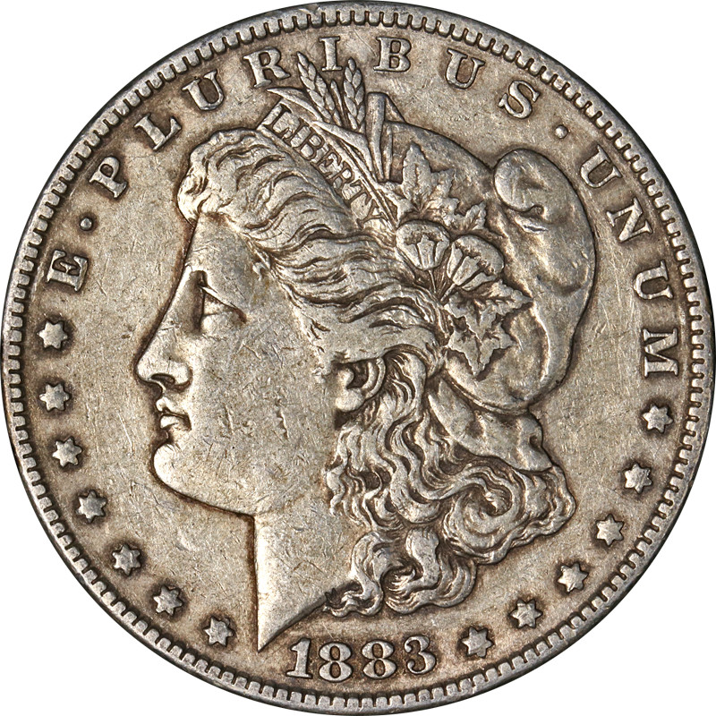 1883-P Morgan Silver Dollar Nicely Circulated - Great Set Builder - STOCK