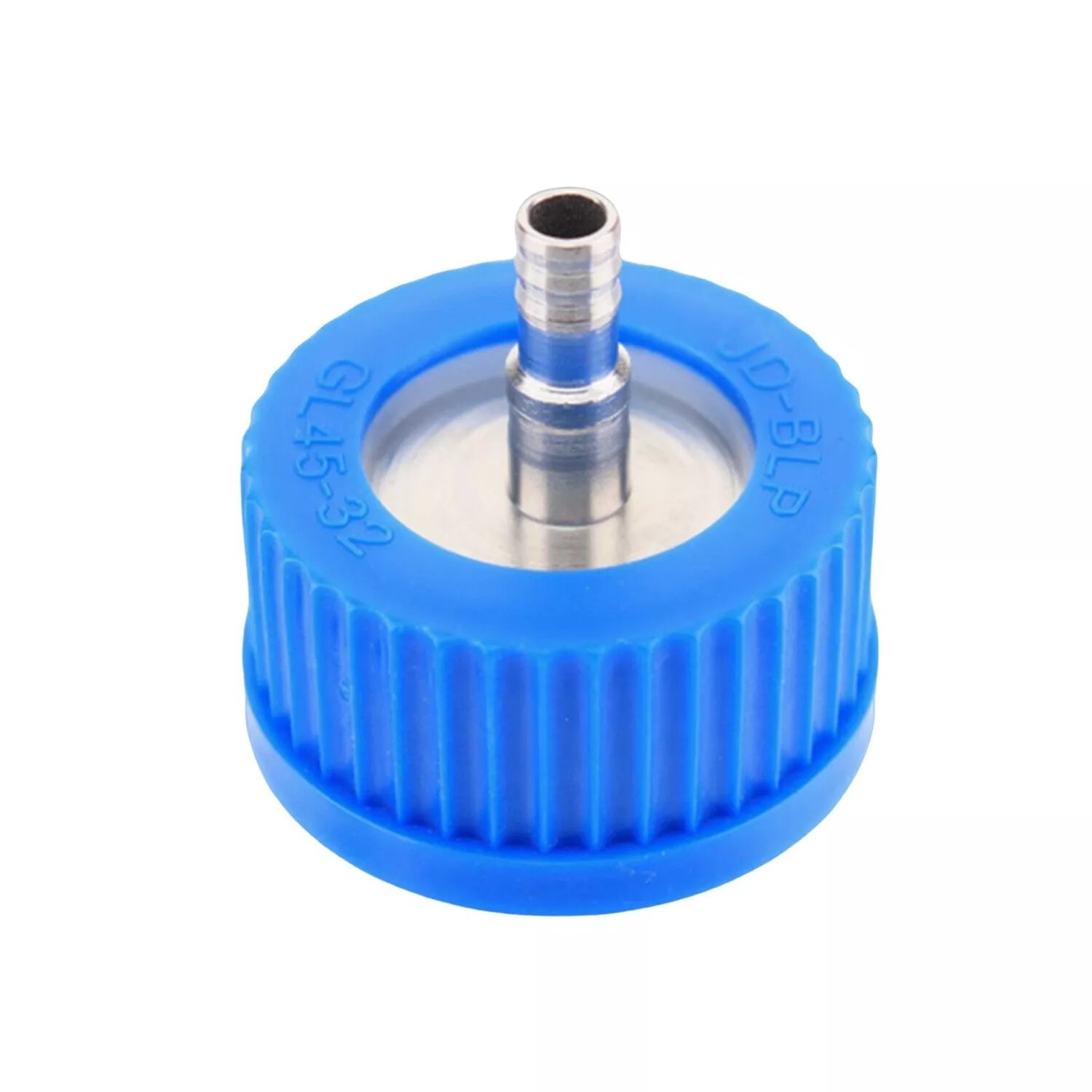 GL45 S304 Ring Solvent Bottle Lid w/1 2 3 4 Stainless Steel Holes Cap For HPLC