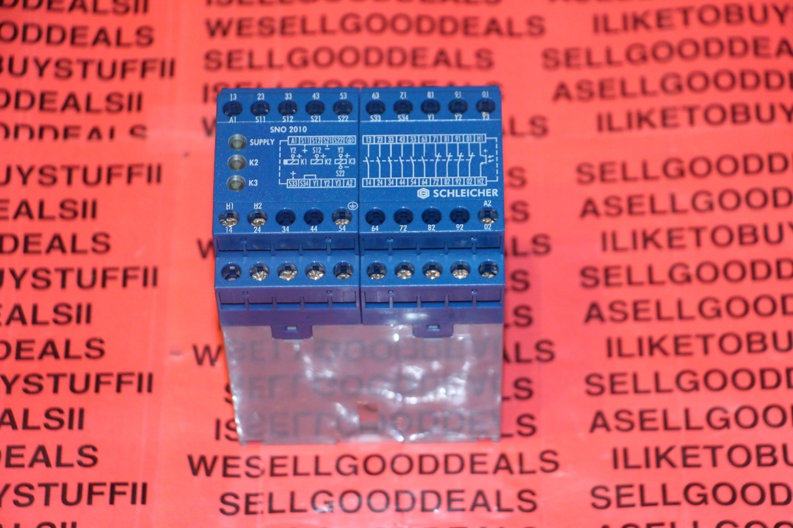 Schleicher SNO-2010-120 Safety Relay 6NO 4NC 120VAC 18812481 SNO2010120