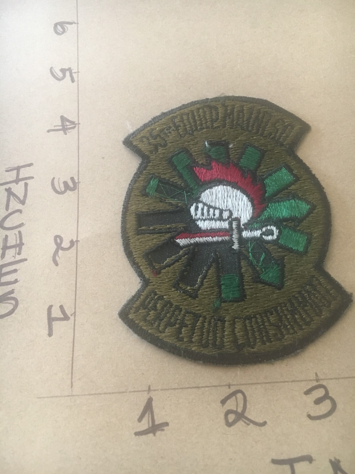USAF 35th Equipment Maintenance Squadron subdued patch 5/3/25