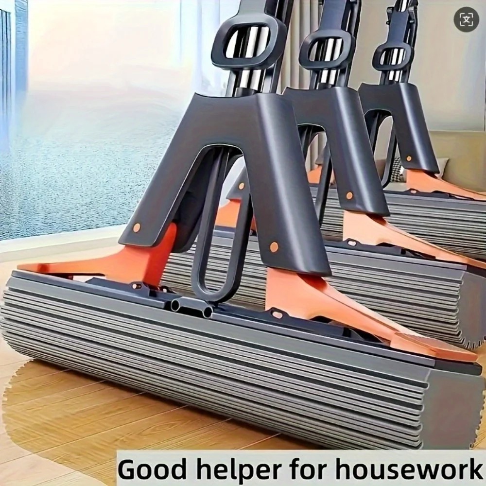 Super Pressure Suction Mop Floor Cleaning Washable Better Than Microfiber