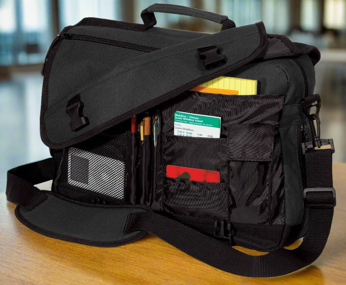 Arizona State Laptop Computer Bag ASU Computer Bag or Messenger Bag Briefcase