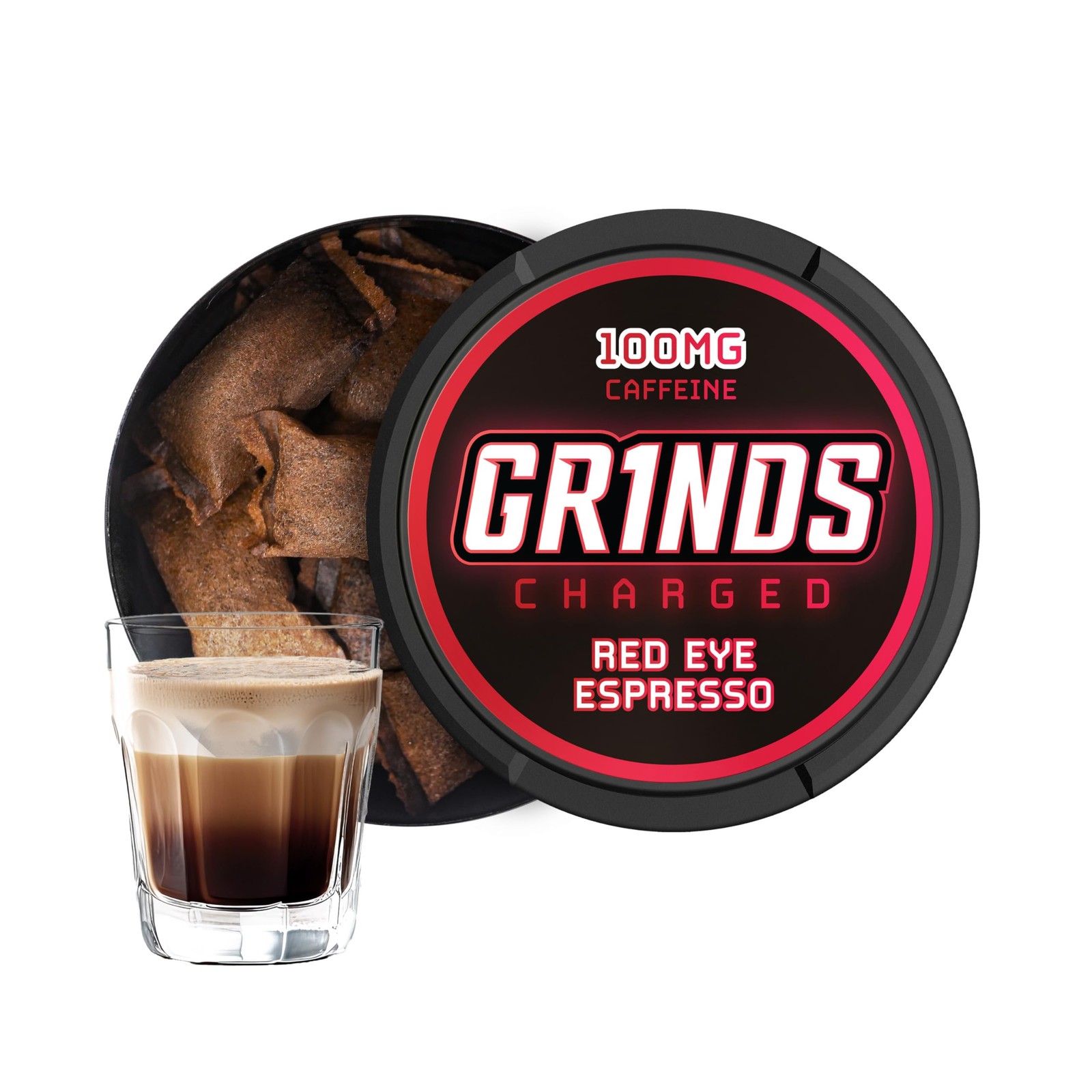 Coffee Pouches | Red Eye Espresso Flavor | 3 Cans