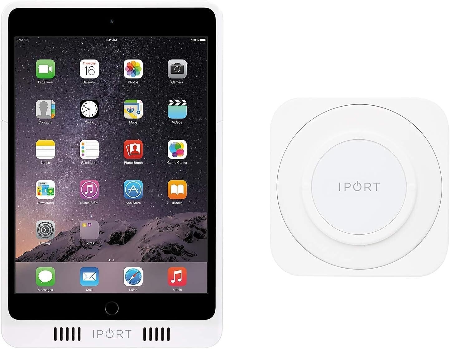 IPort Launch Wallstation - White