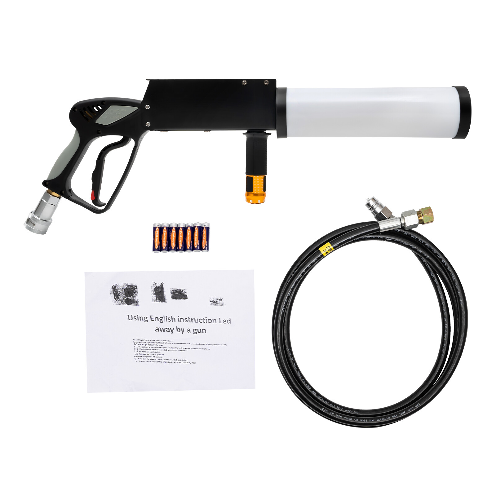 CO2 Gun LED Confetti Cannon Machine CO2 Jet Stage Event For Party DJ Club Bar