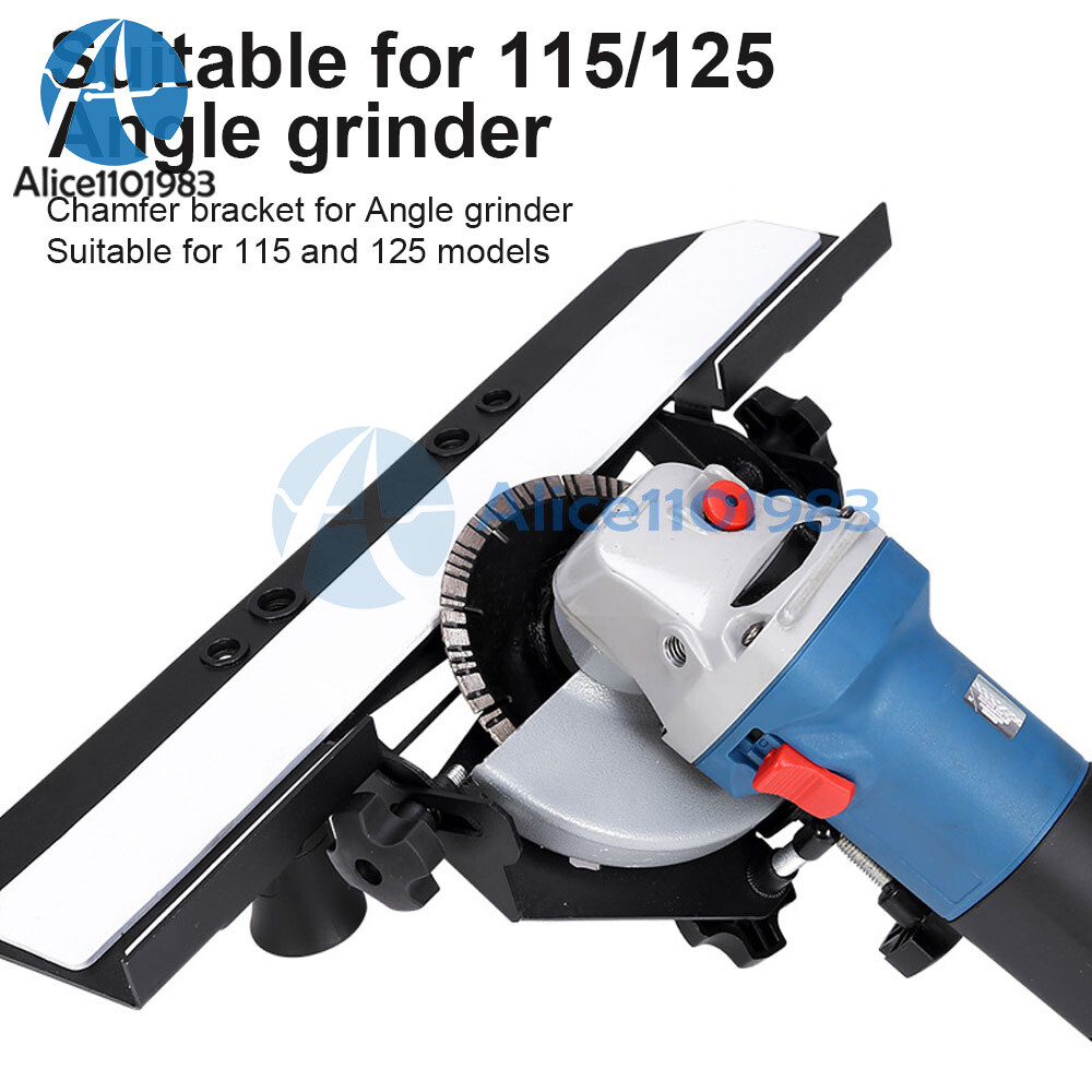 Angle Grinder Chamfer Bracket Screw Installation Multifunctional 45° Chamferer