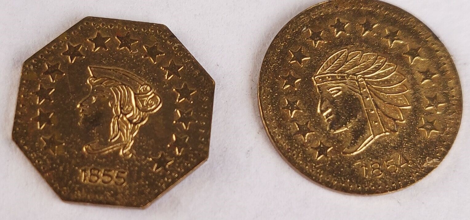 Superb CALIFORNIA GOLD Commemorative Coin #B332