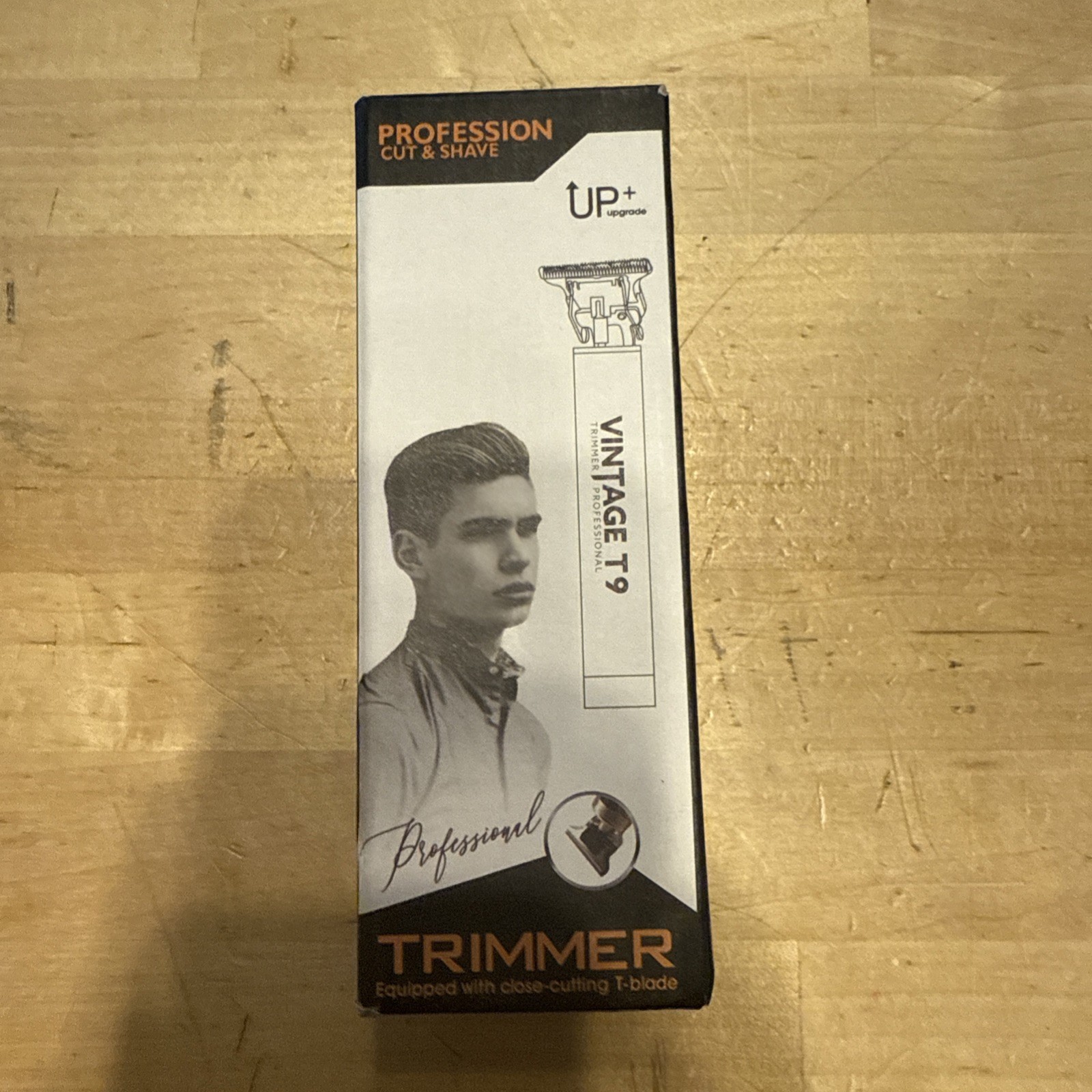 Profession Cut & Shave Vintage T9 Trimmer T Blade Ceramic Head Stainless Steel