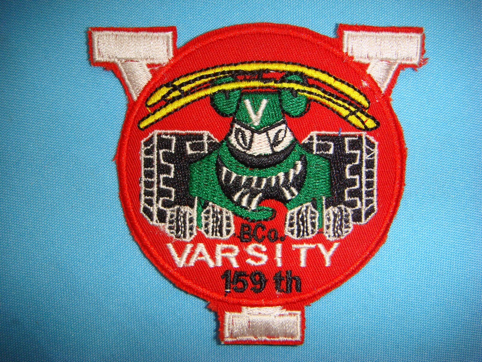 VIETNAM WAR PATCH, US B Co 159th ASSAULT SUPPORT HELICOPTER." BRAVO COMPANY "