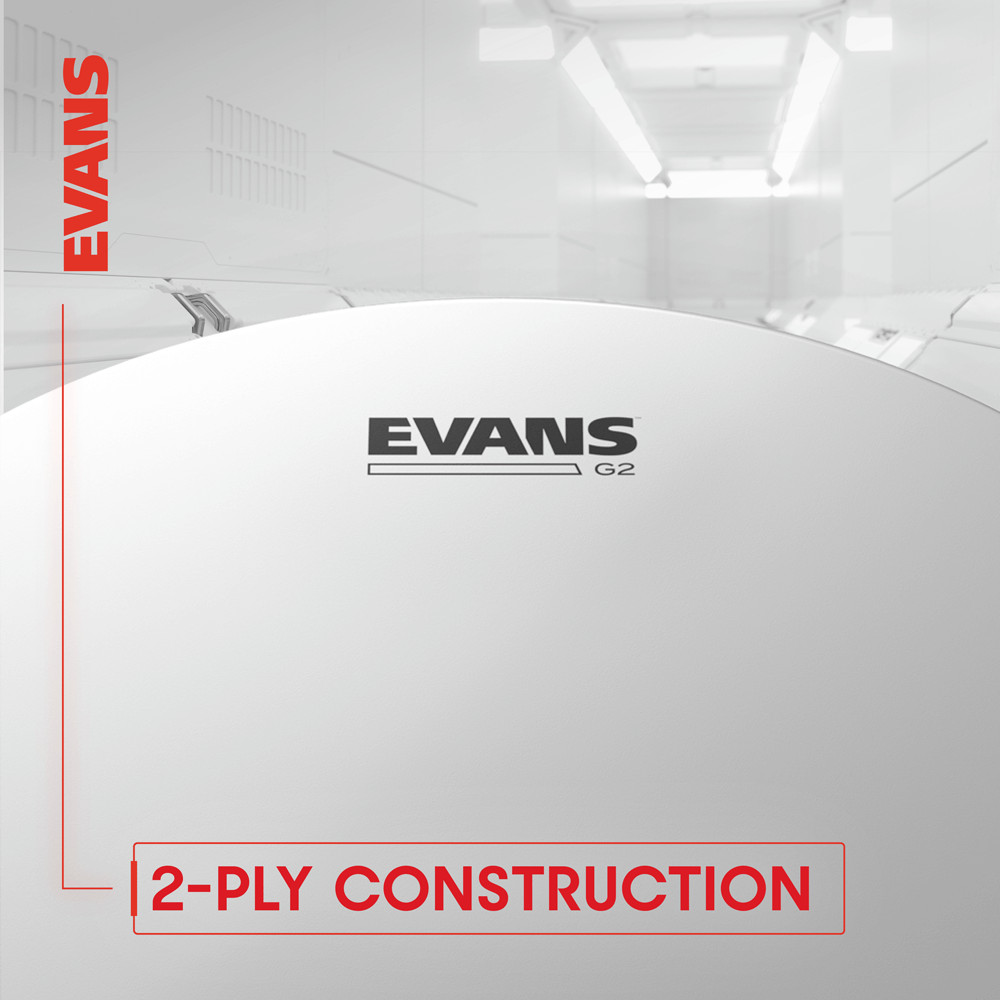 Evans G2 Clear Drum Head, 15 Inch